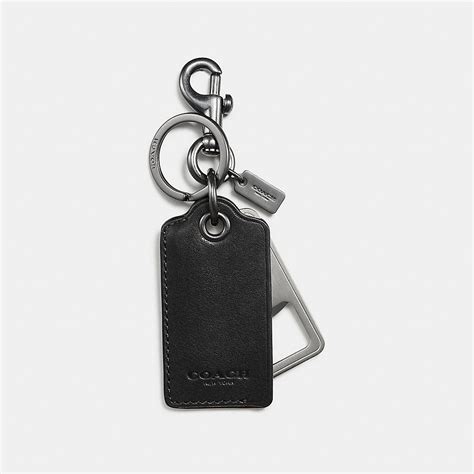 coach picture keychain for men